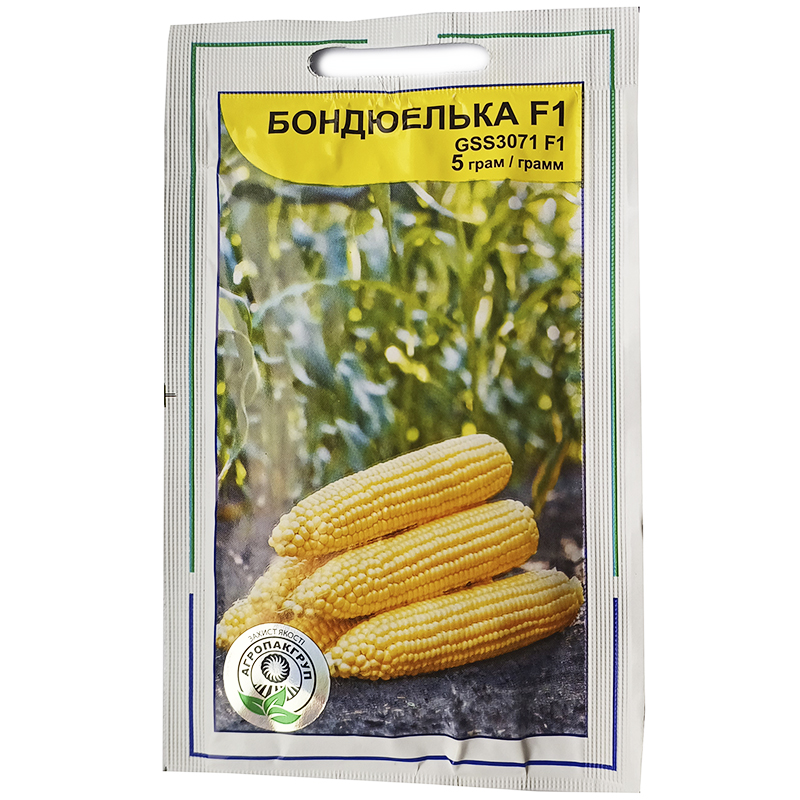 Кукурудза Бондюелька 3071  5г Агропакгруп, фото 1