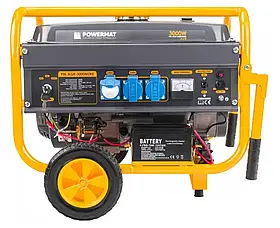 Генератор бензиновий POWERMAT PM-AGR-3000M2KE 3,0 кВт