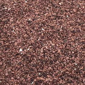 Камінь декоративний (25 кг) крихта кварцитова малинова покращена