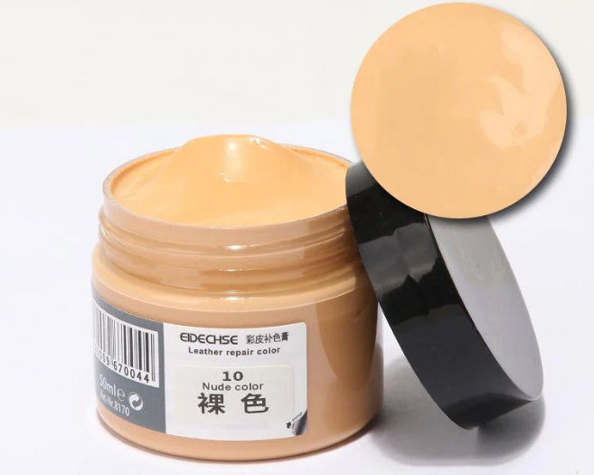 Рідка шкіра Крем фарба відновник для шкіряних виробів liquid skin leather repair color 240 г