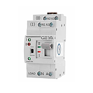 Модульний автоматичний перемикач введення резерву GEYA G2R 2P 25А АВР ATS однофазний, фото 2