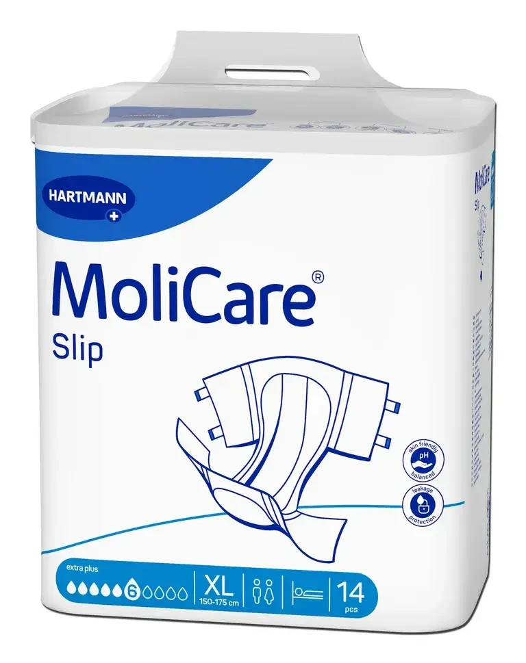 Підгузки для дорослих 6 крапель MoliCare Extra Plus XL 14 шт/уп