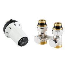 013G5275 Комплект термостатичний Danfoss RAS-CK + RLV-KS, 1/2 ", M30x1.5, прямий, фото 1