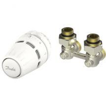 015G5309 Комплект термостатичний Danfoss Regus RA + RLV-KB, 1/2", кутовий, фото 1