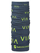 Бандана Montane VIA Chief, Narwhal Blue, One Size (HVCHINARO12)