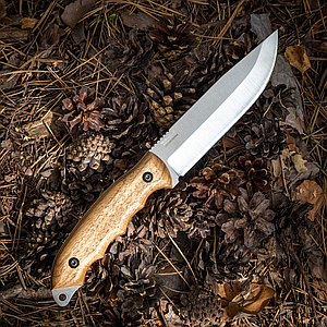 Ніж туристичний BPS Knives HK6 SSH, нержавіюча сталь (Україна)