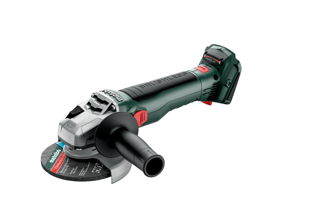 Акумуляторна кутова шліфмашина Metabo W 18 LT BL 11-125 (без акум.)