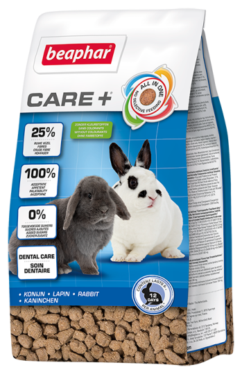 Beaphar Care + Повноцінний екструдований корм для кроликів - 0,25 кг