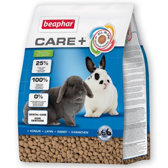 Beaphar Care + Повноцінний екструдований корм для кроликів - 1.5 кг