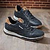 Чоловічі шкіряні кросівки (натуральна шкіра) чорні кроси, чоловіче взуття весна осінь, розмір 40 41 42 43 44 45, фото 7