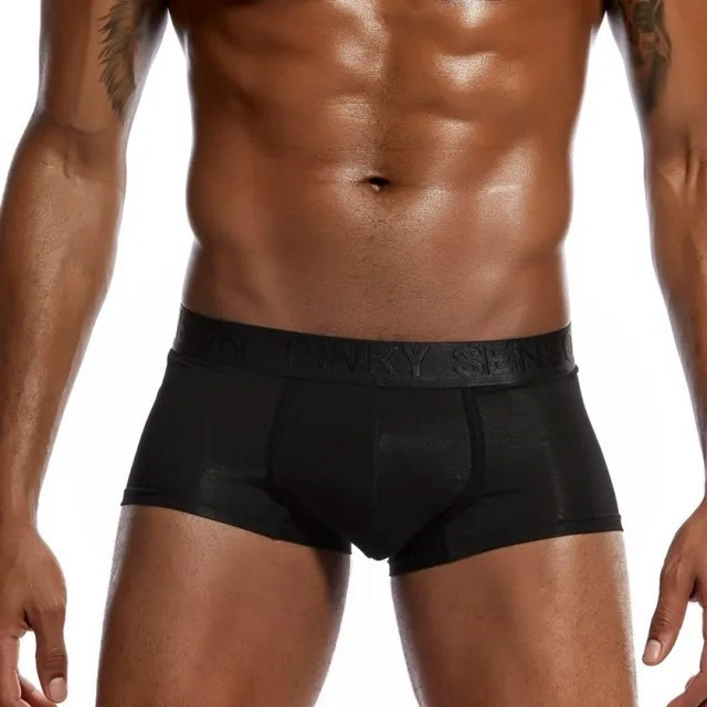 Чоловічі труси боксери M чорні (BXBbl-M), фото 1