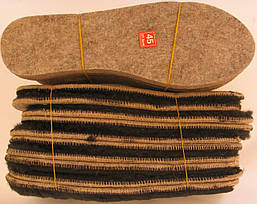 Устілка зимова розмірна мутон на повсті 36-46 Україна, фото 5