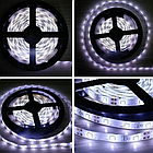 Світлодіодна LED стрічка 5м + Подарунок Адаптер 220V CX QC03 / Лед стрічка від повербанка / Діодне підсвічування, фото 7