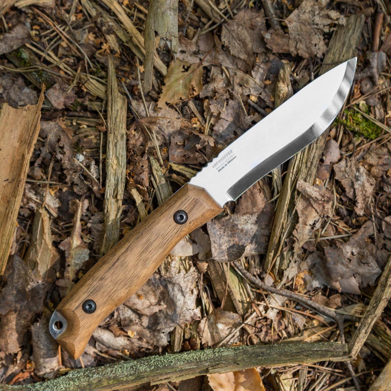 Ніж туристичний компактний BPS Knives HK1 CSH, вуглецева сталь (Україна)