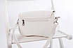 Сумка жіноча з екошкіри багет біла 10816 (2000000131320), фото 4