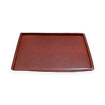 Килимок силіконовий з бортиками A-Plus #1914C для випічки 37.5х30х1.5 см коричневий, фото 5