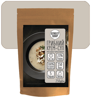 Грибний крем-суп Street Soup 250 г