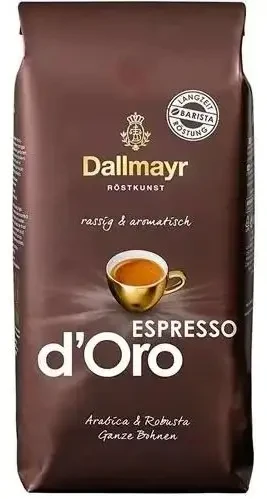 Кава у зернах ☕️ Dallmayr "Espresso d'Oro". 1кг. Німеччина