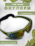 Тактичні окуляри rollbar olive ВТ6026, фото 7