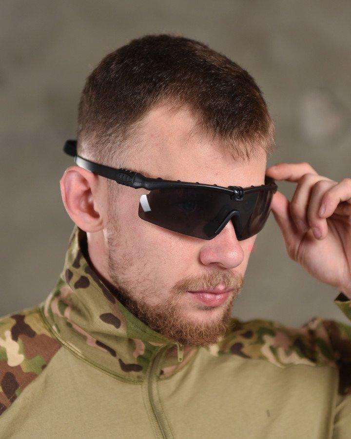 Тактичні окуляри flame black ВТ6022, фото 1