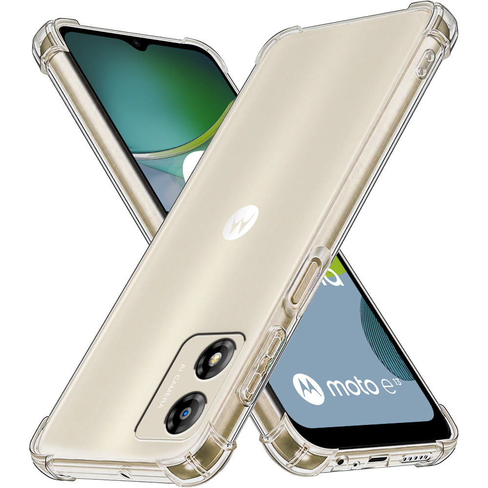 Протиударний прозорий чохол для Motorola Moto E13