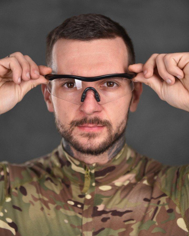Окуляри тактичні transparent 28-1