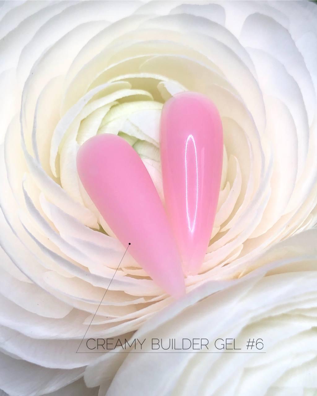 Гель для нарощування Crooz Creamy Builder Gel №6, 30 мл