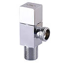 Кран кутовий кульовий Solomon 1/2'x3/4" для сантехприладів CUBE 7078, фото 3