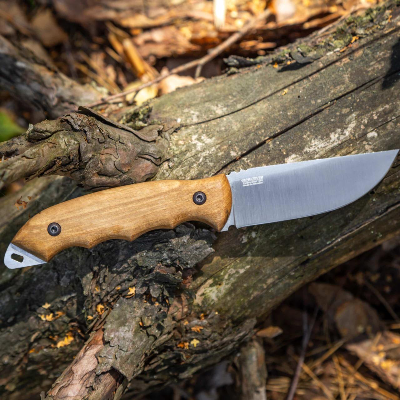 Ніж туристичний BPS Knives HK4 CSH, вуглецева сталь (Україна)