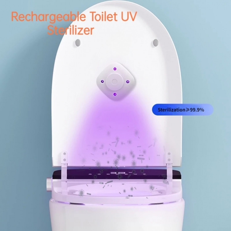 Дезінфікуючий стерилізатор для туалету з УФ-лампою., фото 1