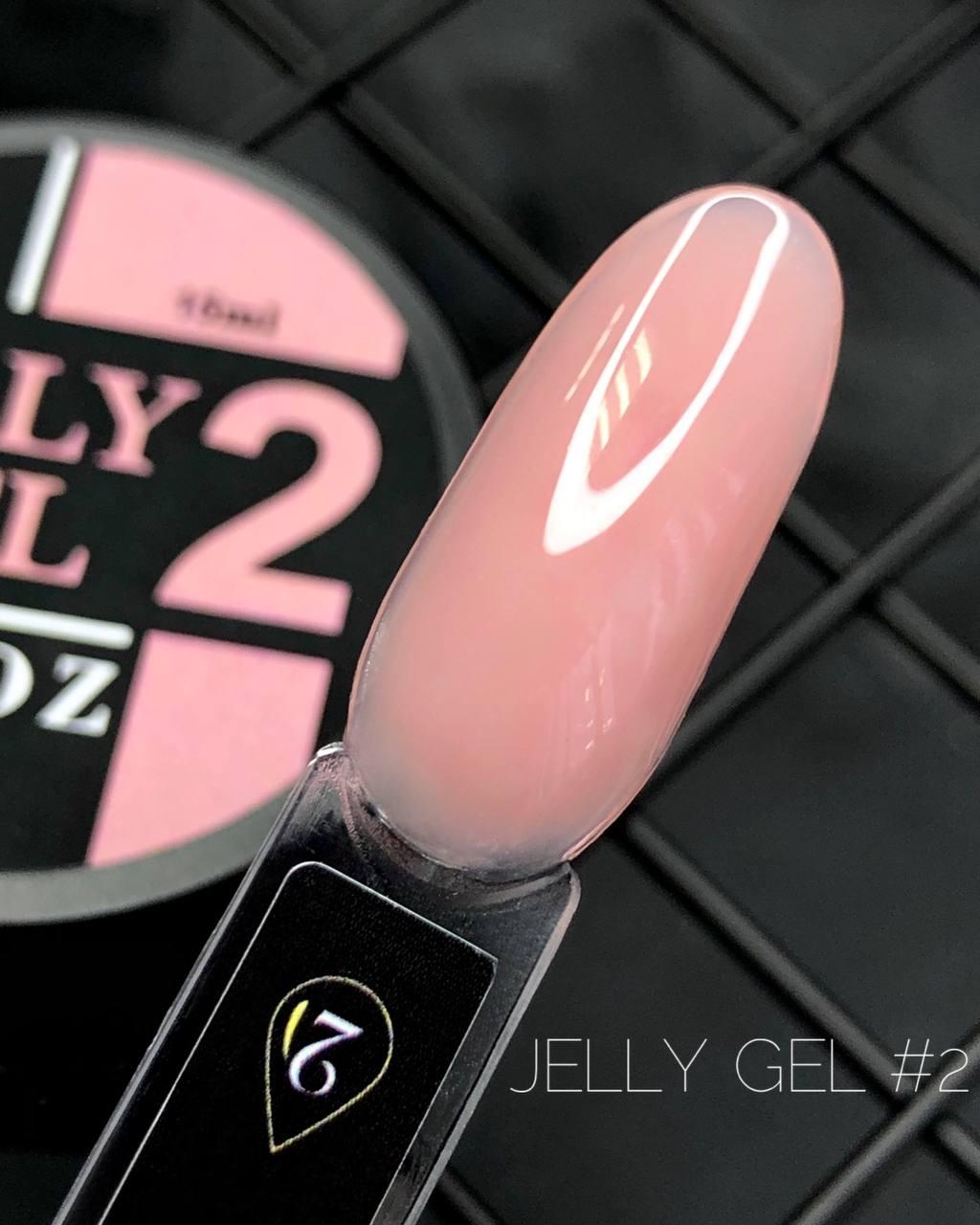 Гель для нарощування Crooz Jelly Gel №2, 15 мл