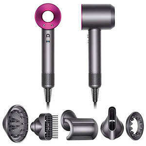 Фен для волося Dyson Supersonic HD07 (Nickel/Fuchsia)