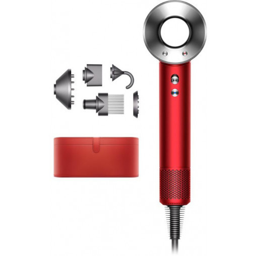 Фен Dyson Supersonic Hair Dryer Red/Nickel (Special edition) HD08