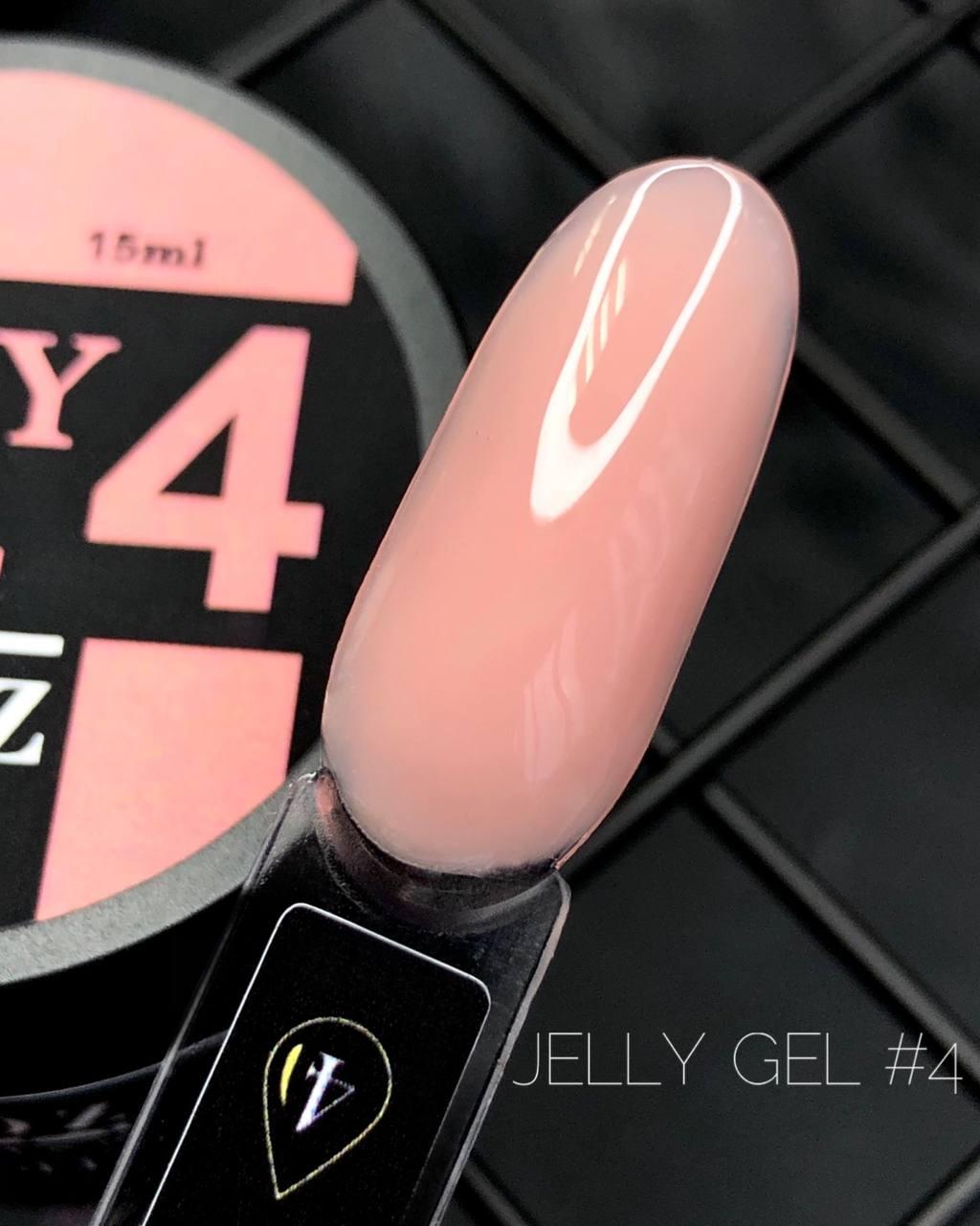 Гель для нарощування Crooz Jelly Gel №4, 15 мл