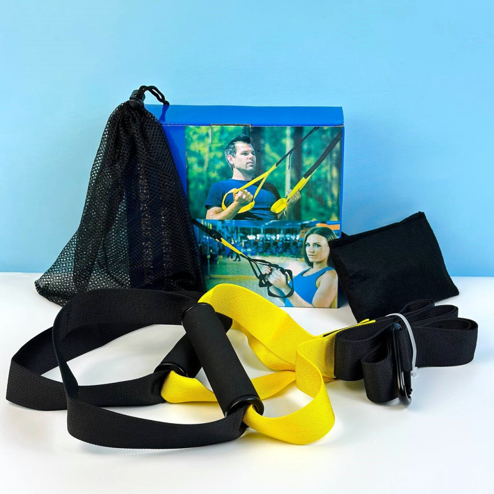 Тренувальні підвісні петлі TRX для кросфіту та функціонального тренінгу