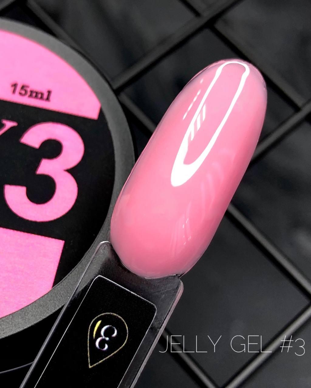 Гель для нарощування Crooz Jelly Gel №3, 30 мл