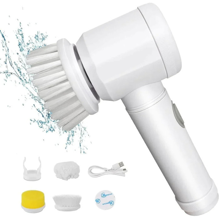 Перезаряджувана щітка Magic Cleaning Brush 5-в-1 (48)
