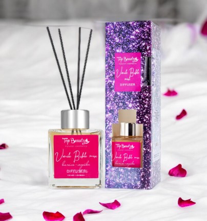 Аромадифузор для дому Top Beauty Vanile Buble mix ваніль-жуйка 110 мл, фото 1