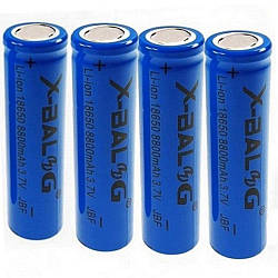 Комплект 4шт Акумулятор 8800mAh, 3,7v X-BALOG / Акумуляторна батарея