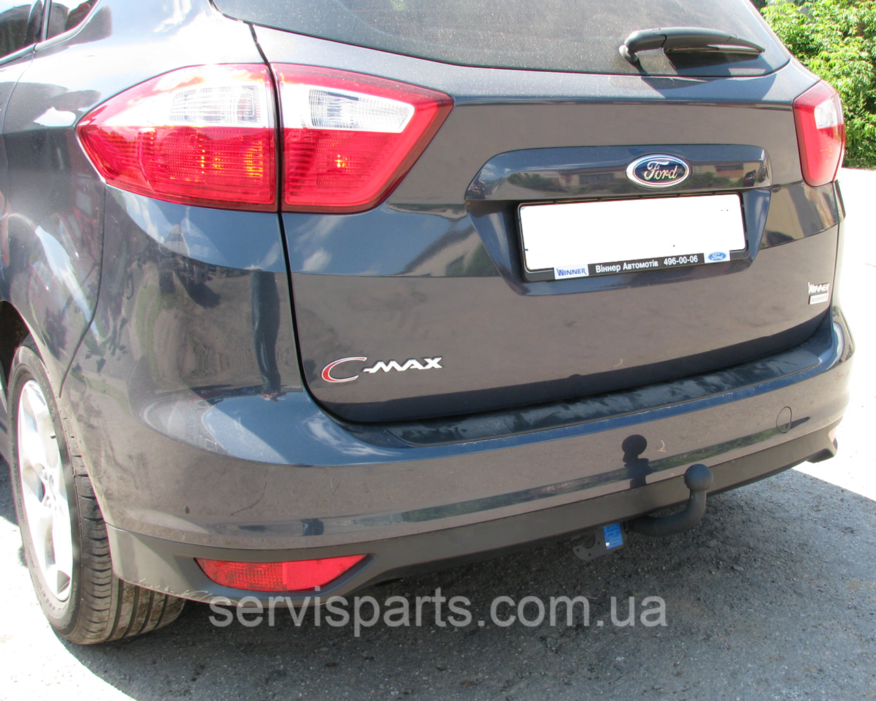 Фаркоп Ford C-Max 2010-2019 (також Grand C-Max) без підрізу бампера