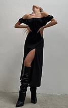 Літня сукня софт міді без рукавів розміри норма, фото 3