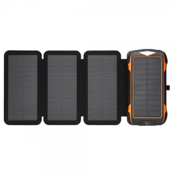 УМБ Power Bank із сонячною панеллю КВАНТ SC26/3 20000mAh+3 panels, фото 1