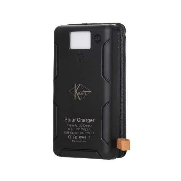 УМБ Power Bank із сонячною панеллю КВАНТ SC15-1 20000mAh