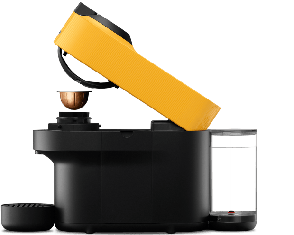 Кавоварка Nespresso Vertuo Pop Mango Yellow, фото 4