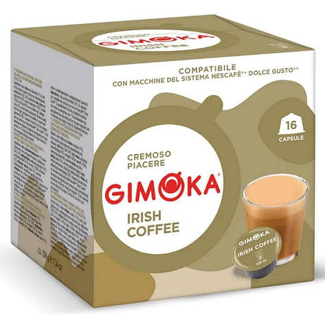 Капсули Dolce Gusto Gimoka Irish Coffee, 16 капсул, фото 1
