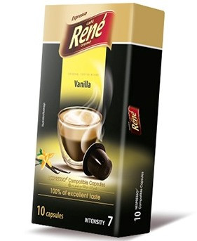 Кава в капсулах Rene Vanillia, 10 капсул Nespresso