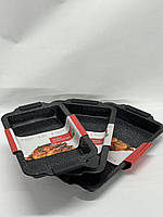 Набір форм для випічки Royalty Line RL-CC3 Black 3 предмета антипригарне покриття