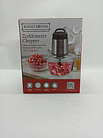 Чоппер-блендер Royalty Line RL MCE-300 300 Вт компактний пластиковий корпус для подрібнення та змішування