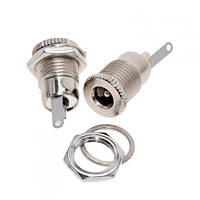 Р Р°Р·СЉРµРј РіРЅРµР·РґРѕ РїРёС‚Р°РЅРёСЏ DC099 5.5x2.1РјРј, 5С€С‚, СЃ СЂРµР·СЊР±РѕР№ РЅР° РїР°РЅРµР»СЊ, РјРµС‚Р°Р»Р»