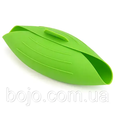 Силіконова миска для випічки SILICON COOKING POCKET, Зелений, фото 3